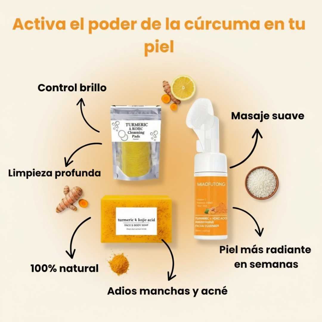 Menos manchas,más confianza rutina anti manchas 3 en 1