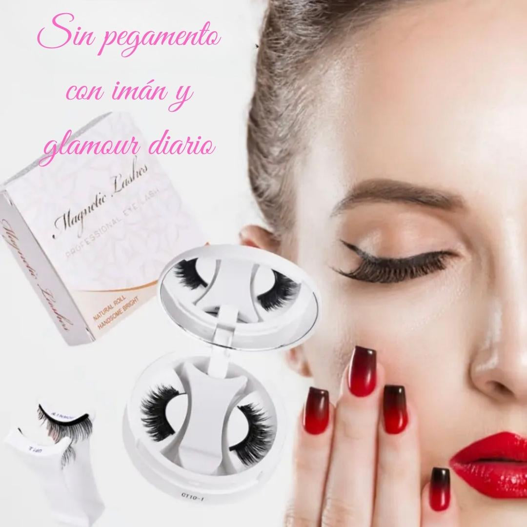 Pestañas magnéticas de alta fijación,ahorra tiempo y dinero