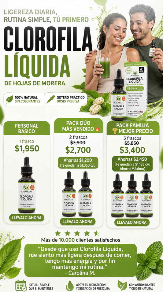 Clorofila liquida