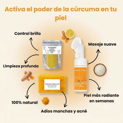 Menos manchas,más confianza rutina anti manchas 3 en 1