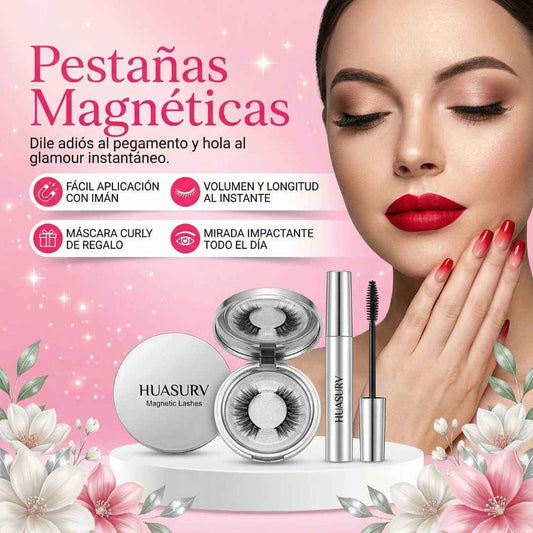 Pestañas magnéticas de alta fijación,ahorra tiempo y dinero